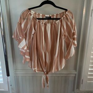 Loose Striped Blouse